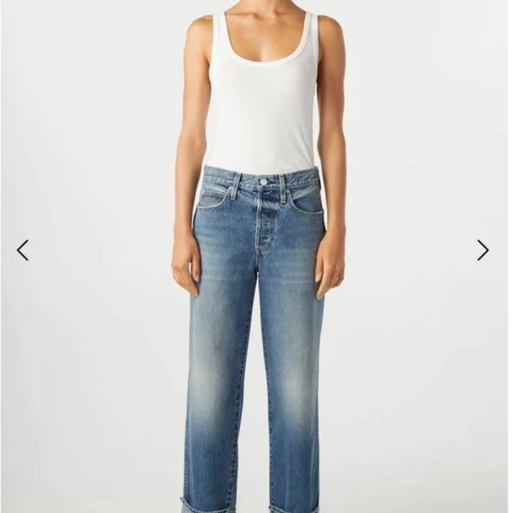 Ami Sonia cuffed jean